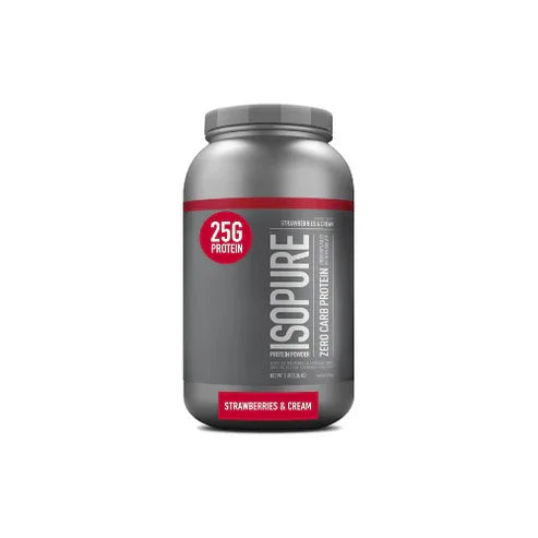 Isopure Zero Carb Whey Protein Isolate 3 Lbs, 44 Servings