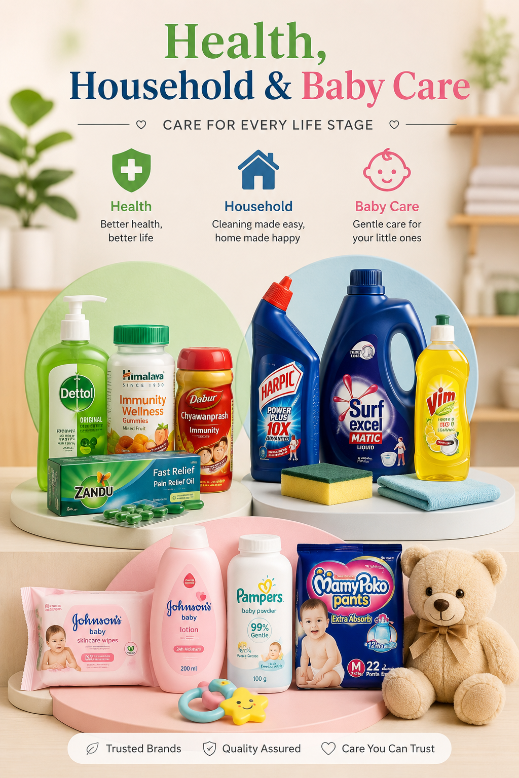 Health, Household & Baby Care