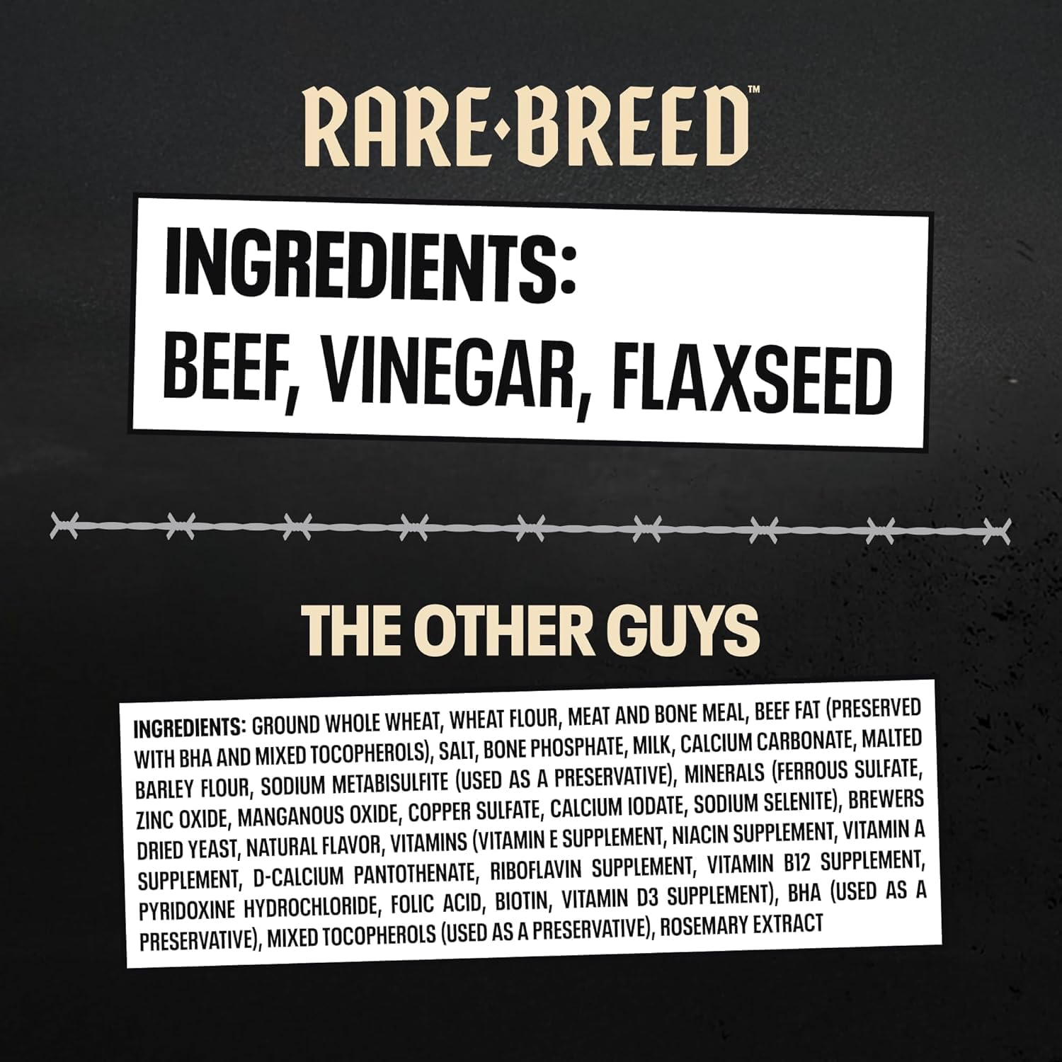 Rare Breed Soft Beef Dog Treats, Grain-Free & Human Grade - 1 oz (12 Pack)