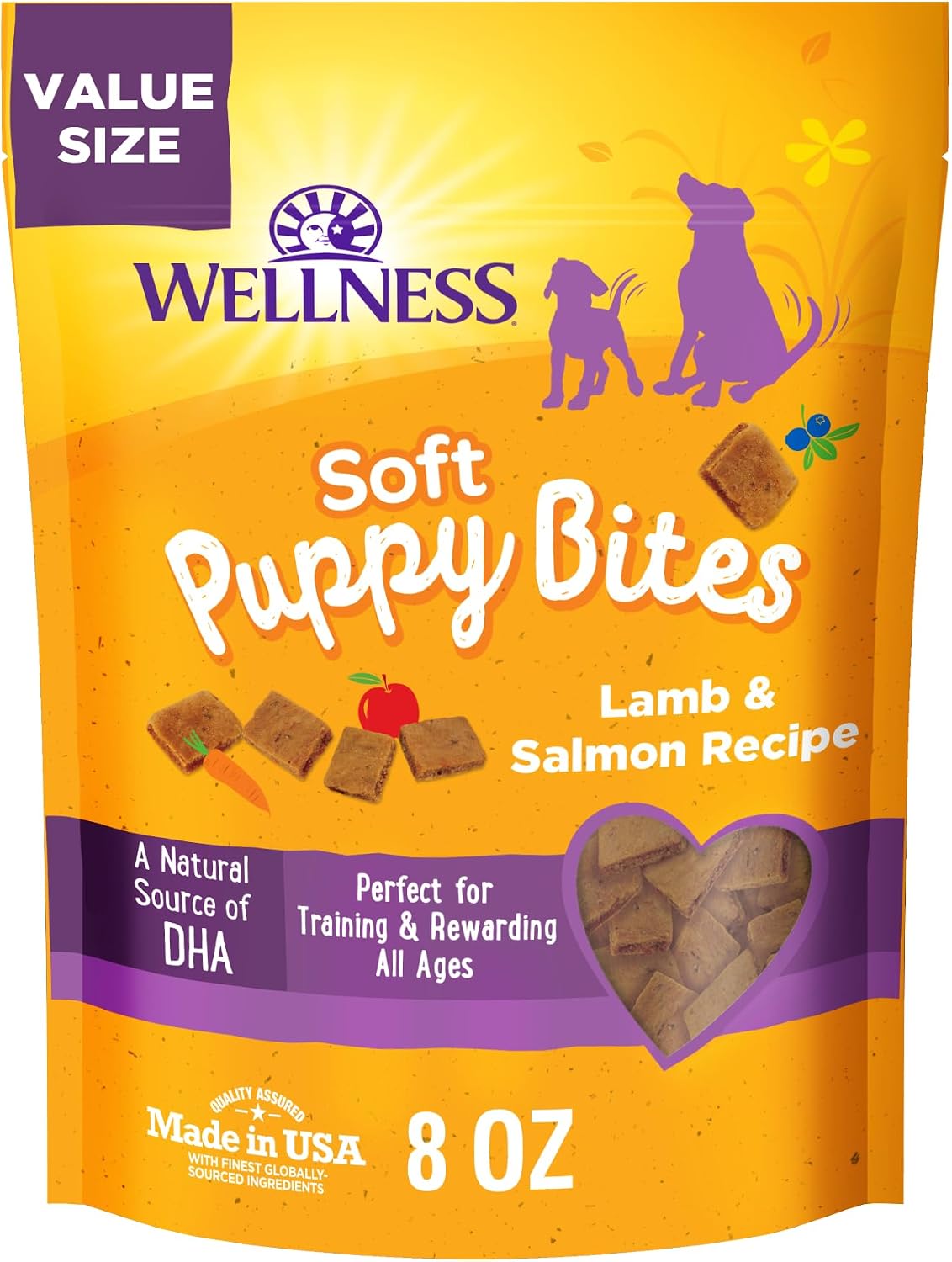Wellness Soft Puppy Bites Dog Training, 8 oz Bag