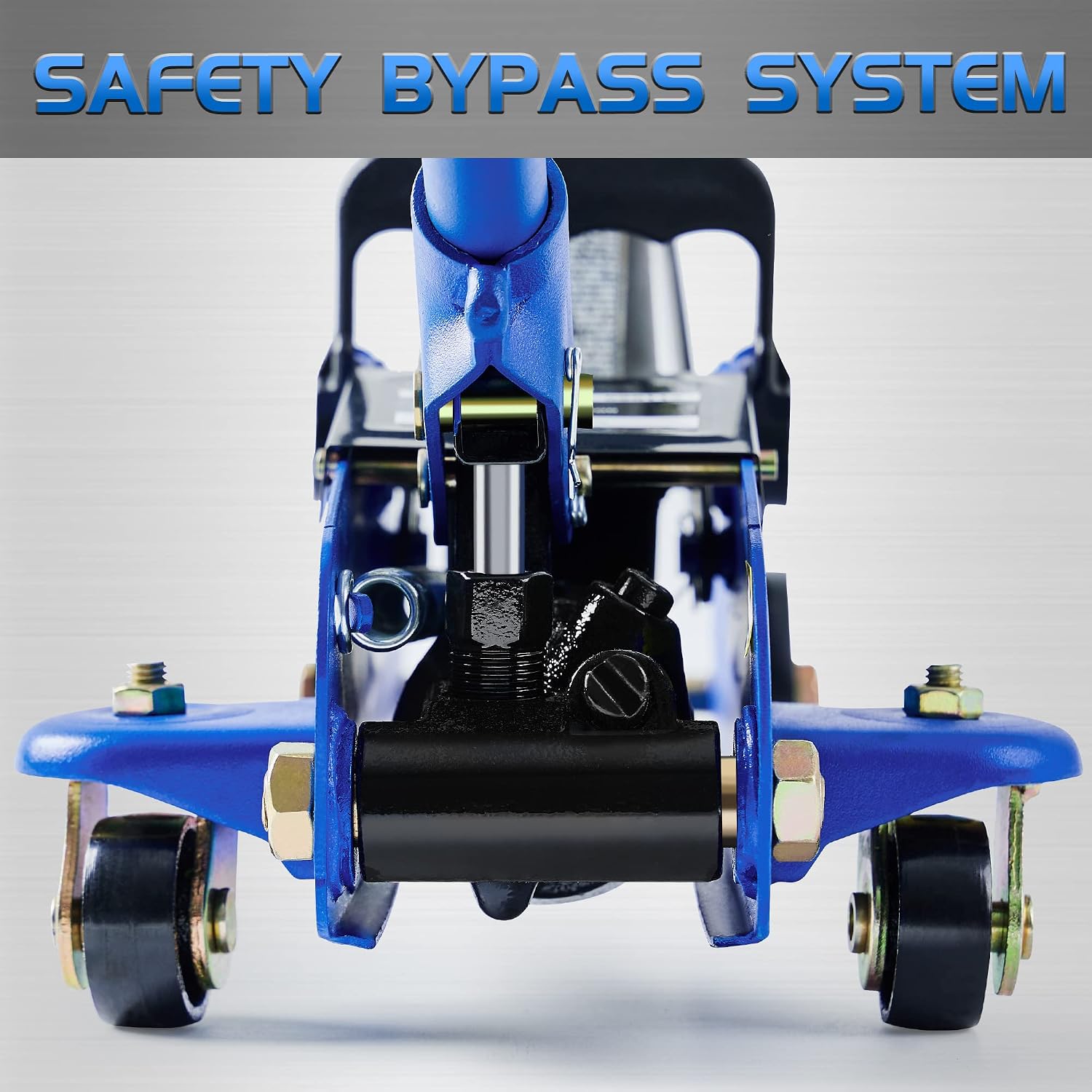 TONDA Floor Jack, 3,800 lb Hydraulic Car Jack, 4.9"-11.8", Blue