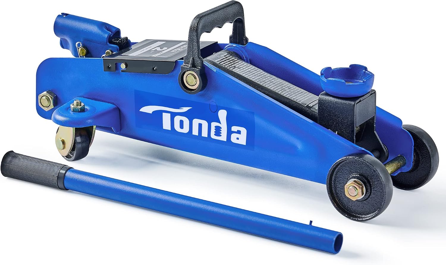 TONDA Floor Jack, 3,800 lb Hydraulic Car Jack, 4.9"-11.8", Blue