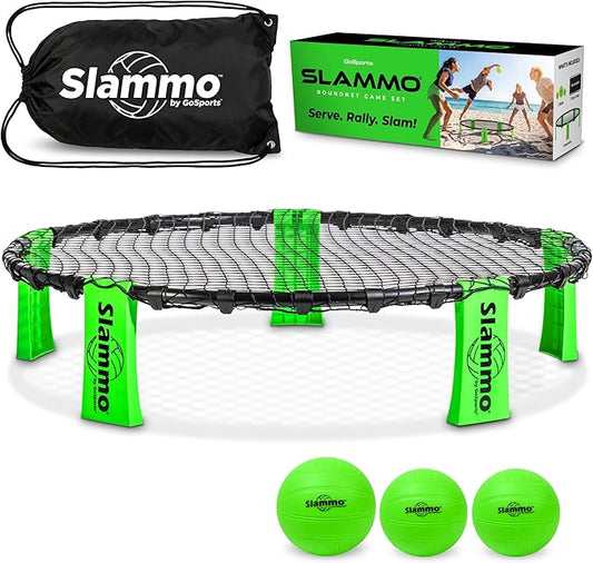 GoSports Slammo Game Set – Ultimate Lawn and Beach Game for Outdoor Fun