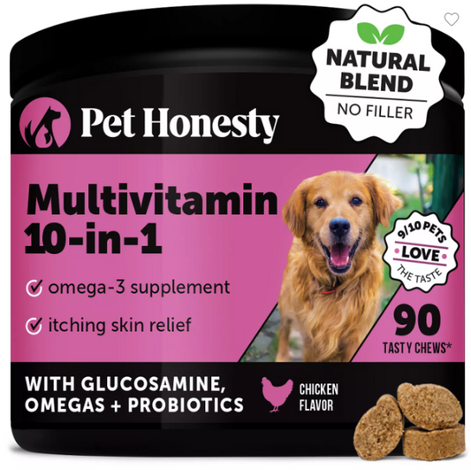 Pet Honesty 10-in-1 Multivitamin - Soft Chews