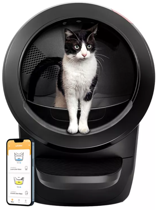 Litter-Robot® 4 Automatic Self-Cleaning Cat Litter Box by Whisker